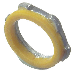 Halex 96186 Rigid Conduit Sealer Locknut, 2 in, Steel, Zinc, 2/BAG