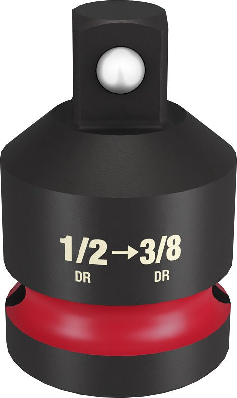 Milwaukee SHOCKWAVE Impact Duty Series 49-66-6725 Socket Reducer, 1/2 in Drive, 3/8 in Output Drive