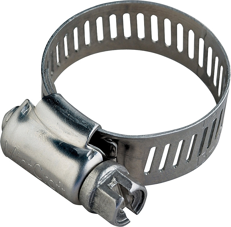 ProSource HCRAN80 Interlocked Hose Clamp, Stainless Steel, Stainless Steel