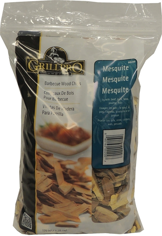 GrillPro 00200 Smoking Chips, Wood, 170 cu-in Bag