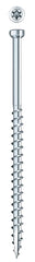 GRK Fasteners RT Series 17077 Screw, #8 Thread, 2 in L, Reverse Thread, Trim Head, Star Drive, Steel, 100 PK