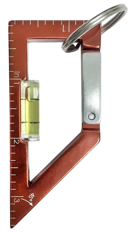 Hy-Ko 2GO Series KC524 Door Key Carabiner, Aluminum