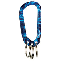 Hy-Ko 2GO Series KC557 Lightning Carabiner, Aluminum