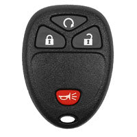 Hy-Ko 19GM907F Key Fob, 4 -Button, Plastic