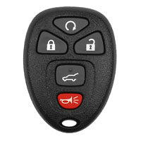Hy-Ko 19GM908F Key Fob, 5 -Button, Plastic