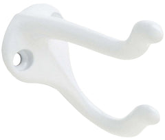 Schlage Ives 571AW Coat and Hat Hook, 2-Hook, Aluminum