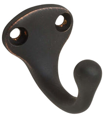 Schlage Ives 581A716 Wardrobe Hook, 1-Hook, Aluminum, Aged Bronze