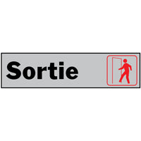 27007 SIGN EXIT SELF-ADH PLSTC