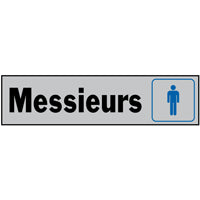 27008 SIGN GENTLEMEN PLASTIC