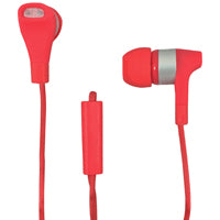 Zenith PM1001SER Earbuds, Red
