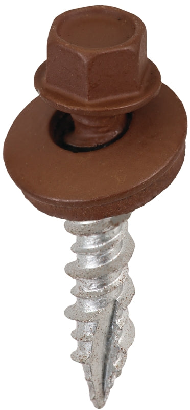 Acorn International SW-MW1BN250 Screw, #9 Thread, High-Low, Twin Lead Thread, Hex Drive, Self-Tapping, Type 17 Point