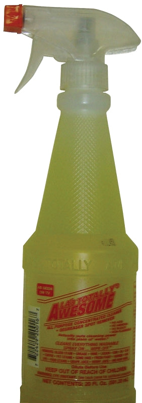 LA's TOTALLY AWESOME 201 Cleaner and Degreaser, 20 oz, Liquid, Orange