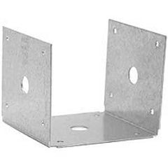 MiTek D66-TZ Post Anchor, 6 x 6 in Post/Joist, Steel, Zinc