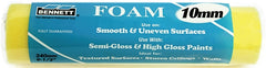 BENNETT F-9 Paint Roller Refill, 10 mm Thick Nap, 240 mm L, Foam Cover