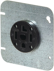 Eaton Wiring Devices 1167 1167-2-SP Power Receptacle, 3 -Pole, 125/250 V, 30 A, NEMA: NEMA 14-30R, Black