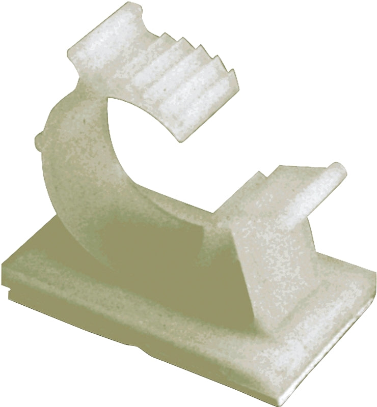 GB GKK-1538 Cable Holder, 3/8 in Max Bundle Dia, Nylon/Plastic, White