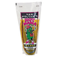 Van Holtens Hot Mama Series HOTP12 Jumbo Pickle, 13.2 oz Pouch