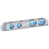 Empire True Blue Series EM85.8 Torpedo Level, 8 in L, 4-Vial, Aluminum