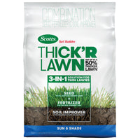 Scotts 30156 Thick'R Lawn Grass Seed, 12 lb Bag