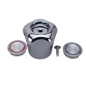 Moen M-Line Series M3181 Handle, Universal, For: Posi-Temp Tub/Shower Faucets, Metal, Chrome Plated, 1/PK