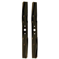 Arnold 490-110-M110 High-Lift Blade Set, 46 in L, For: Bolens, Huskee, MTD, Troy-Bilt, Yard Machines, Yard-Man Tractors