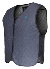 Fieldsheer Hydrologic, Mobile Cooling Series MCUV05240521 Vest, XL, Polyester, Gray, V-Neck, Zipper