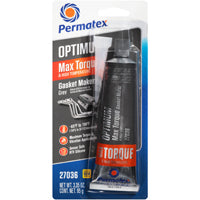 Permatex 27036 Gasket Maker, Gray, 3.35 oz Tube, Paste, Mild