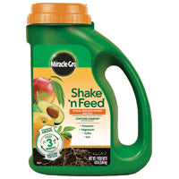 Miracle-Gro 3002710 Plant Food, 4.5 lb, Granular, 8-2-10 N-P-K Ratio