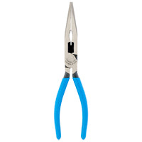Channellock E Series E318 Plier with Cutter, 7.81 in OAL, 0.091 in Hard Wire, 0.162 in Soft Wire Cutting Capacity