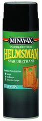 Minwax Helmsman 33255000 Spar Urethane Paint, Clear Satin, Clear, Liquid, 11.5 oz, Aerosol Can