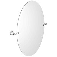Y3192CH TLTNG MIRROR OVAL CHRM