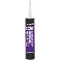 Geocel 2321 Series GC67102 Gutter and Narrow Seam Sealant, Aluminum Gray, Liquid, 10.3 oz Cartridge