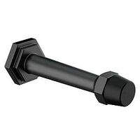 National Hardware Powell N830-530 Door Stop, 31/32 in Dia Base, 3 in Projection, Zinc, Matte