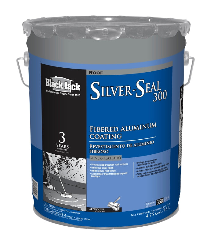 Gardner 6215-GA Roof Coating, Aluminum, 18 L Pail, Liquid