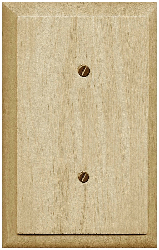 4-411B UNFINISHED WD WALLPLATE