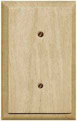 4-411B UNFINISHED WD WALLPLATE