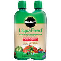 Miracle-Gro LiquaFeed 1004402 Tomato/Fruit and Vegetable Plant Food, 16 oz Bottle, Liquid, 9-4-9 N-P-K Ratio