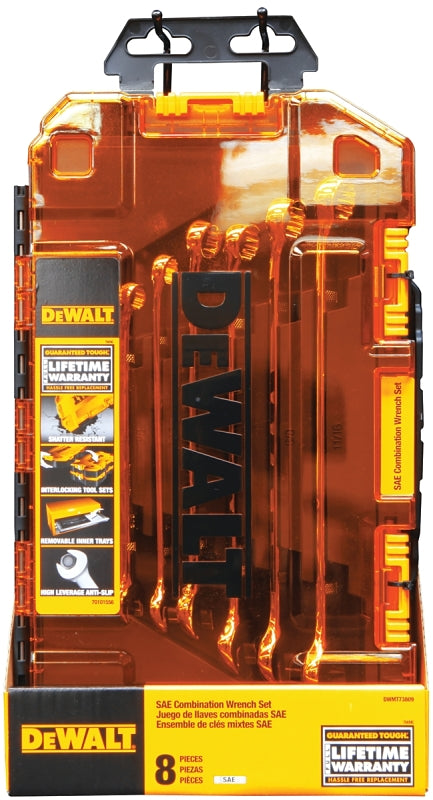 DWMT73809 WRENCH SET 8PC SAE