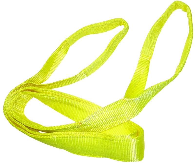 S-Line 20-EE2-9804X20 Lifting Sling, 4 in W, 20 ft L, 2-Ply, 11,000 lb Vertical Hitch, Polyester, Gray