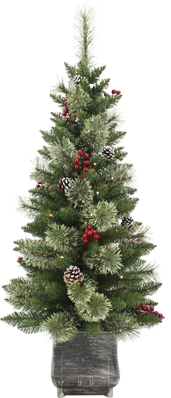 PULEO ASIA LIMITED 333-3659-ST40LW05 Mixed Needle TREE, PVC, Hard, 4 ft