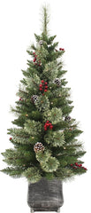PULEO ASIA LIMITED 333-3659-ST40LW05 Mixed Needle TREE, PVC, Hard, 4 ft