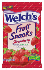 Welch's PIM05096 Fruit Snack, Strawberry Flavor, 5 oz