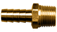 125-2B  1/4MX1/8BAR COUPLER BR