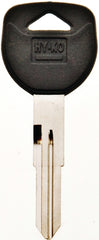 Hy-Ko 12005HD103 Automotive Key Blank, Brass/Plastic, Nickel, For: Honda Vehicle Locks