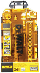 DWMT73804 SOCKET SET 1/4-3/8DR