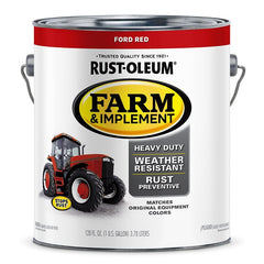 Specialty 280177 Farm Equipment Paint, Gloss, Ford Red, 1 gal