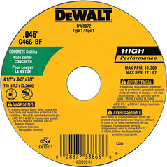 DW8072 4-1/2IN X .045IN X 7/8I