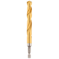 Milwaukee SHOCKWAVE Impact Duty 48-89-4625 Impact-Duty Drill Bit, 7/16 in Dia, 4.92 in OAL, 1/4 in Dia Shank, Hex Shank