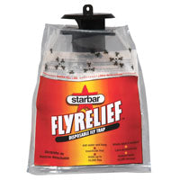 Starbar 100523457 Disposable Fly Trap, Granular Solid, Fish-Like Bag