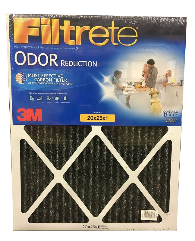 3M MA01DC-6-C-6/CS Allergen Reduction Filter, 16 in L, 25 in W, 1900 MPR